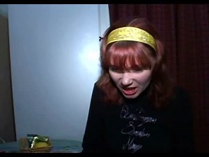 Drunk Redhead Student