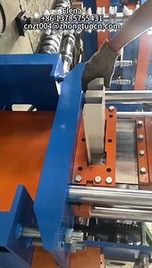 High-Precision 90° Horizontal Wall Cladding Roll Forming Machine #zhongtuo #metalformingmachine