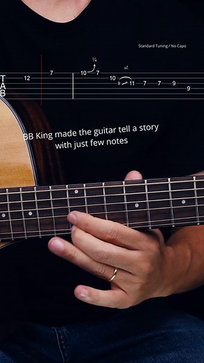 156K views · 2.4K reactions | The Thrill is Gone - B.B. King | Tabs (image post), backing track video, and multi-angle video (strumming + fretting hand) available for my subscribers! #guitartabs | Level Up Guitar Tabs | Facebook