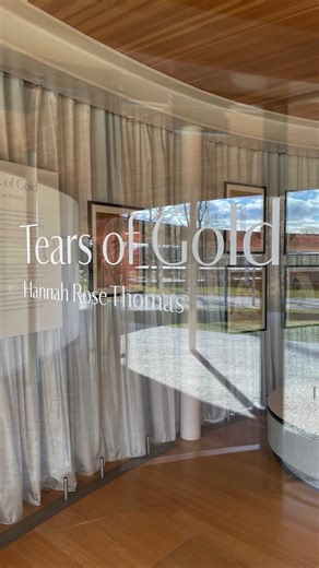 Tears of Gold, our new temporary exhibition featuring artworks by Hannah Rose Thomas, a renowned author, artist, and activist, is open today! On view in the Library at Grace Farms, the exhibition mirrors the book of the same name, Tears of Gold, featuring portraits of Yazidi, Rohingya, and Nigerian women who have suffered violence in areas of conflict. These powerful portraits and the book tell a moving story of the power of the human spirit in the face of adversity. "Using a different color pal