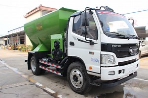 [Hot Item] 12m3 20m3 Sand Spreader Wagon Cow Bedding Distributor Machine Sawdust Spreader for Dairy Farm