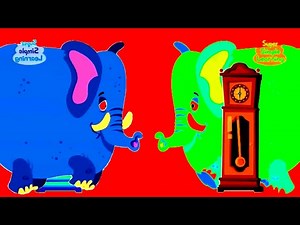 Hickory Dickory Dock Compilation 💥 ChromaKey &Thermal Cam