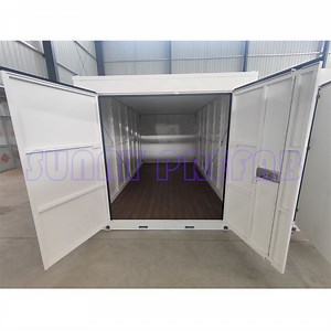 [Hot Item] 16' Foldable Collapsible Flat Pack Steel Prefab Container Storage Self Storage Assemble