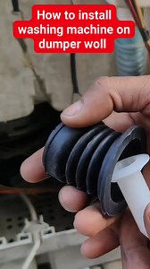 How to install washing machine on dumper woll 👈 #electrical #repair #dumper #washingmachine | Narender Hard Work