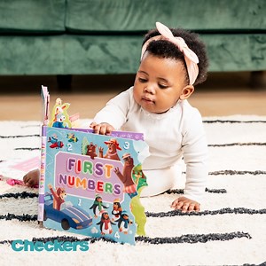 19K views · 37 reactions | Give the gift of learning and laughter with the First Numbers: Interactive Children’s Sound Book, available at Checkers Little Me  With 10 fun sounds and easy-to-use tabs, little hands will love exploring every page. It’s a baby shower favourite! Get yours in-store today. Explore range: https://brnw.ch/21wOm7X T&Cs apply. | Checkers | Facebook