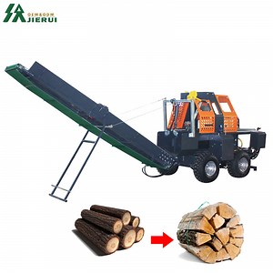 [Hot Item] Heavy Duty 30t Firewood Processor Lumber Processing Equipment Firewood Splitter