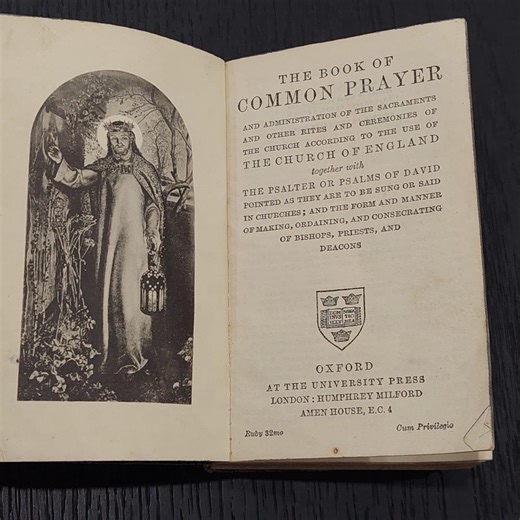 Antique Circa 1900s the Book of Common Prayer, Rare Religious Books - Etsy Australia