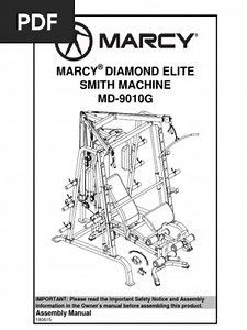 Impex Marcy 9010g Manual