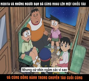 1.2M views · 32K reactions | Nobita và những người bạn lên tàu để đồng hành cùng Saburo trong chuyến hành trình cuối cùng | Setup reels | Facebook