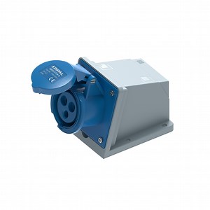 [Hot Item] Kripal Female 16A Wall Mounted Industrial Socket IP44 400V Marine Electrical Plugs and Sockets