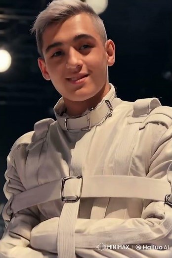 Straitjacket fashion show #straitjacket