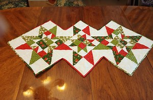 Christmas Star Table Runner - Etsy