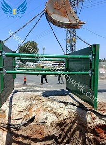 [Hot Item] Adjustable Steel Trench Box Shoring System for Ground Support