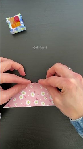 How to fold Origami Balloon box (Traditional) #shorts