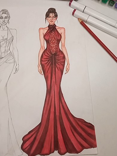 Fashion Illustration Tutorial: Draw with Me