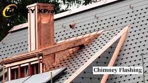 GOORY Copper Flashing 20 Gauge - 4in x 10ft 0.03"(0.81mm) Thickness Roof Flashing Roll - 99.95+% Pure Copper Sheet Metal ASTM B152 - Roofing Repair DIY Project Contractor Jewelry Crafts