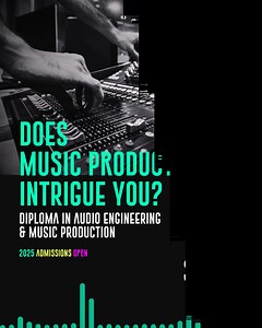 21 reactions · 6 comments | ADMISSIONS OPEN | Batch 2025-26 Diploma in Audio Engineering & Music Production COURSE HIGHLIGHTS Detailed individual reviews In-depth study of musical systems One-on-one mentoring for final project Creative Practices Linking Audio, Visuals & Technology COURSE COMMENCEMENT | 28 June 2025 DURATION | 14 Months full time ELIGIBILITY | Graduation (or equivalent) | Limited seats for undergraduate (10+2) | Sri Aurobindo Centre For Arts And Creativity | Facebook