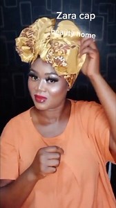 Zara cap gele tutorial #fypシ゚viral #fypシ #headwraptutorial #ladiesheadwrapped #viralreels #pシ゚viral #foryoupagereels #foryoupage #foryouシ #makeuptutorial | Beauty home