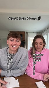 1.1M views · 7.4K reactions | Did y’all do better than us on these?  #challenge #couple #game #wordchainchallenge #thequistfamily | The Quist Family | Facebook