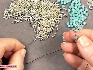 How to Make Easy Beaded Bracelet Tutorial | Wedding Decoration Ideas