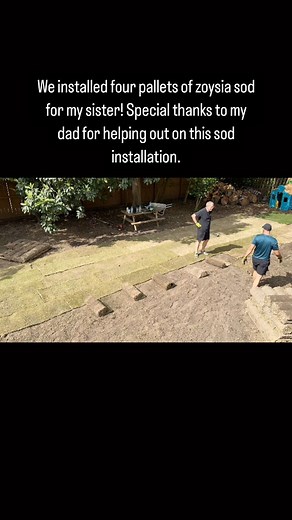 4.8K views | Four pallets of zoysia sod ✅ #sodinstalltion #sod #landscaping #lawncarelife #landscaper | Green Industry Podcast with Paul Jamison | Facebook