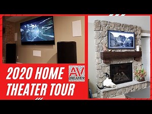 Home Theater Tour + 4K Dolby Atmos 7.2.4 & Samsung "The Frame" 4k TV & Picture Frame