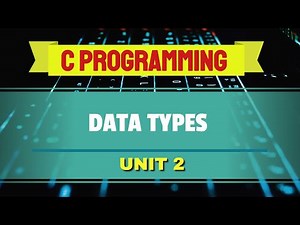 Data Types in C (Urdu/Hindi)
