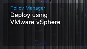 VMware vSphere Web Clientを使用してセキュア コネクト ゲートウェイのポリシー マネージャーを導入する方法