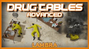 [QB] Drug Tables "Portable, Custom Recipes, Temperatures" (Many Features) | Lambra