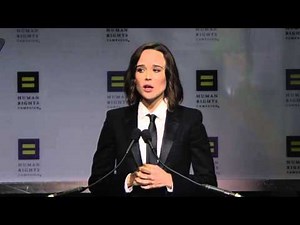 Elliot Page Receives the HRC Vanguard Award 2015