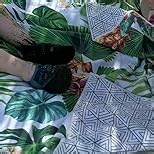 2 Packs Microfiber Lightweight Thin Oversized Beach Towel Compact Quick Dry Sandproof Clearance Towels Sand Free Camping Swim Pool Travel Essentials Accessories Women Adults Blue Shell Navy Starfish