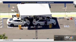 Long Lines at COVID-19 Testing Sites