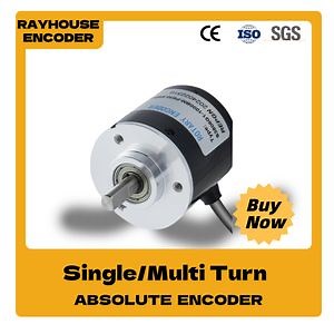 [Hot Item] Reliable Clamping Flange Blind Hole/Solid Shaft Ssi Absolute Rotary Encoder for Motor and Textile Machines