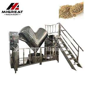 [Hot Item] Industrial V Shape Dry Blender Protein Powder Mixing Machine Spice Mixer