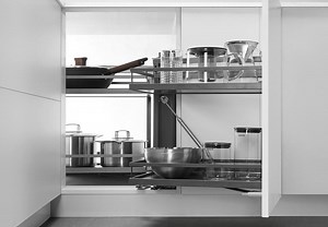 [Hot Item] Universal Magic Corner Pull out Kitchen Wire Basket