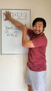 Introducing one-step and two-step linear equations with bar models #math