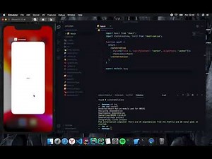 React Native Bottom Search Bar Component Setup