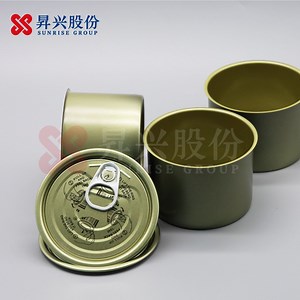 [Hot Item] Sunrise Two-Piece Drd Draw-Redraw Steel Tin Cans for Stewed Beef, Chicken, Mutton, Pet Food, Seafood