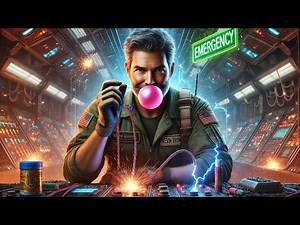 Blackout in Alien Lab: While AI Malfunctions, Human Reboots System Using Chewing Gum Foil | Sci-Fi |