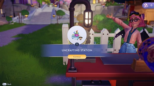 How to make Uncrafting Table in Disney Dreamlight Valley & break down items