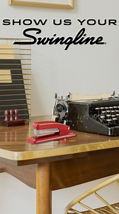 Vintage or vintage-inspired. If you’ve got a Swingline® stapler on your desk-Join the club! Entry is simple, drop us a photo of your stapler below and YOU’RE IN. | Swingline