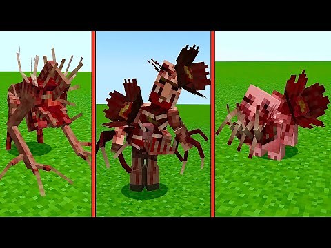 New Parasite mod for Minecraft