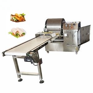 [Hot Item] Automatic Gas Spring Roll Sheet Making Egg Roll Maker Lumpia Wrapper Machine