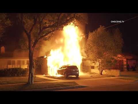 Residential Structure Fire in Anaheim