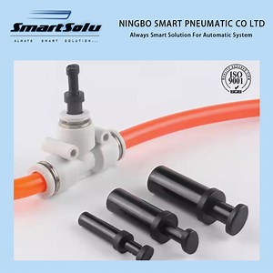[Hot Item] PP Pneumatic One Touch Plastic Push in Air Fitting Hose Plug