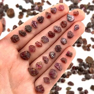 Raw Ruby | 5 Grams | Rough Red Corundum Mineral Specimen, Natural Ruby Crystal, July Birthstone - Etsy