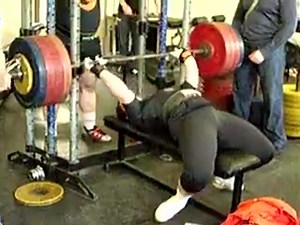 3.1K views · 34 reactions | Russian Female Powerlifter 220kg Benchpress | Crushed by her | Facebook