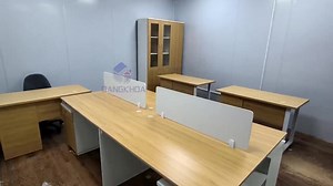 Cụm bàn vách ngăn 2 chỗ – Module bàn vách 2 chỗ ngồi | Nội thất Đăng...