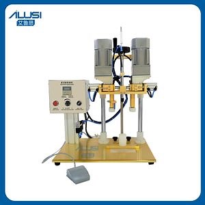 [Hot Item] Halbautomatische Drehverschluss-Flasche Schraubverschluss Kunststoffverschluss Vial Verschließmaschine