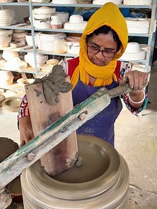 950K views · 8K reactions | Traditional Clay Plate Making Complete Process. | Mr Explorer BD | Facebook